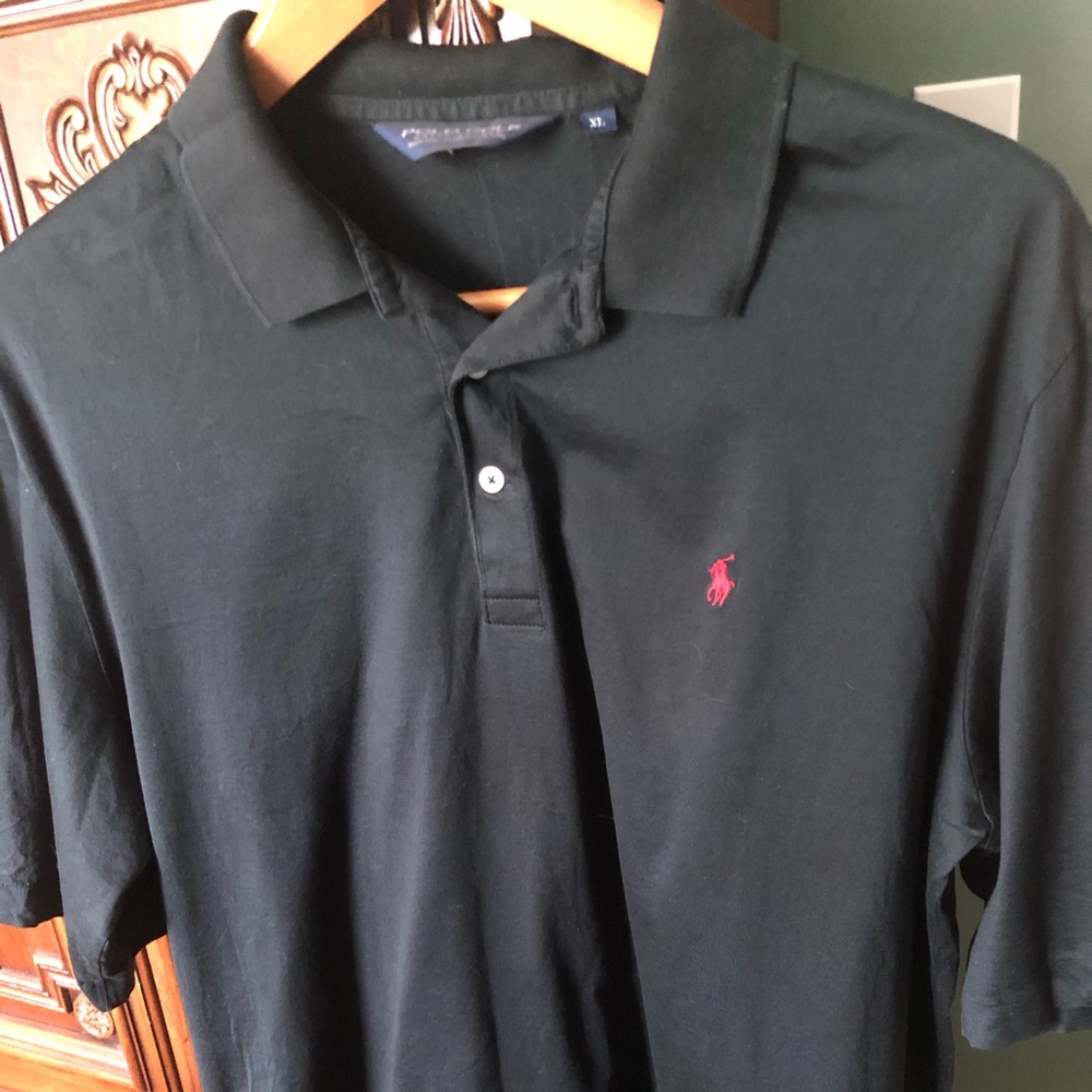 Men’s black Polo Golf shirt